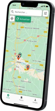 Mockup de l'application CCH