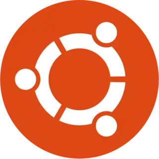 Logo de l'OS Ubuntu